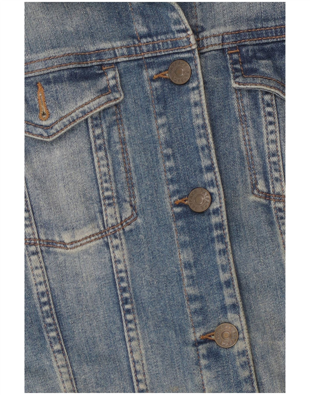 Chaqueta vaquera para mujer Fat Face UK 10 Small Blue Cotton