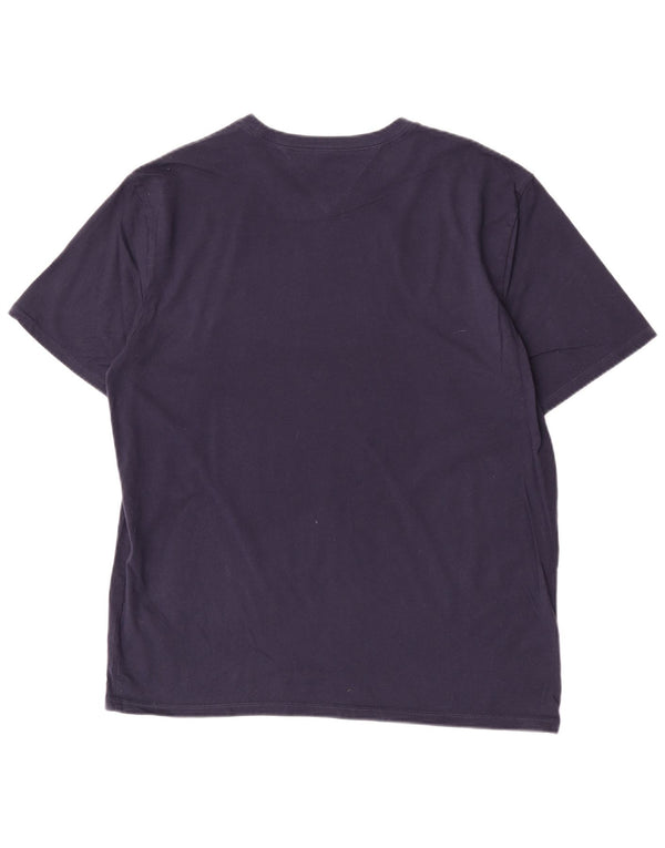 Camiseta para Hombre Tommy Hilfiger XL Azul Marino Algodón