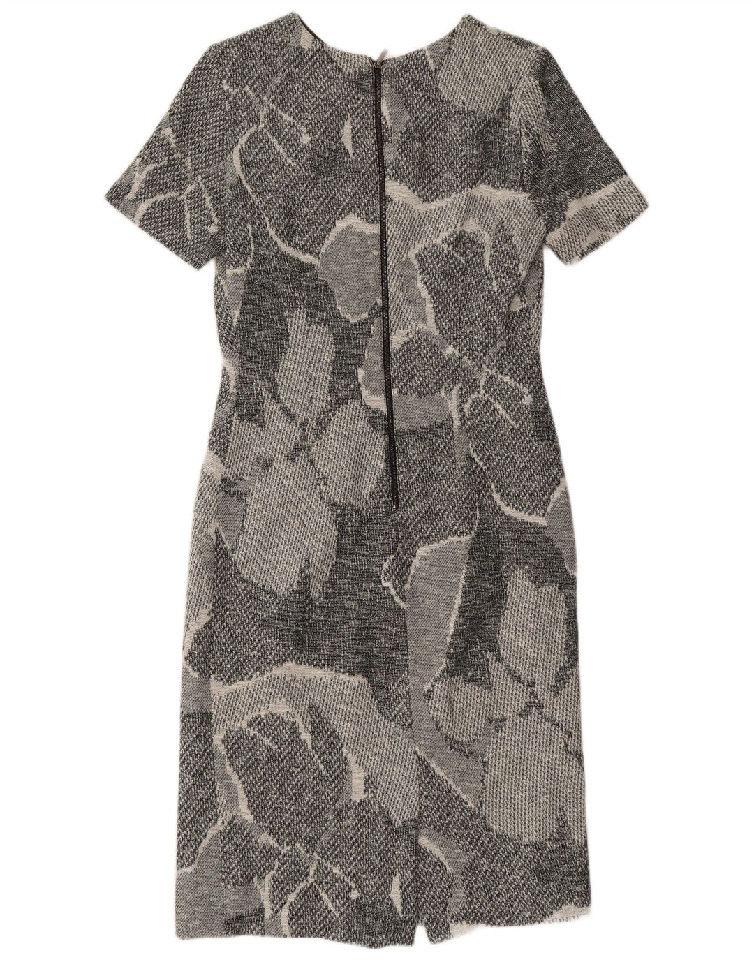 Hugo Boss Vestido tubo para mujer Reino Unido 42 Gris medio Floral