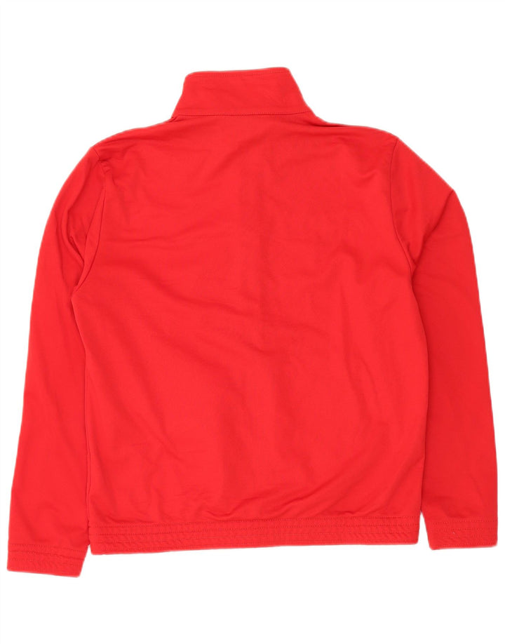 ERREA Hombre Chándal Top Chaqueta Pequeña Rojo Colorblock Poliéster
