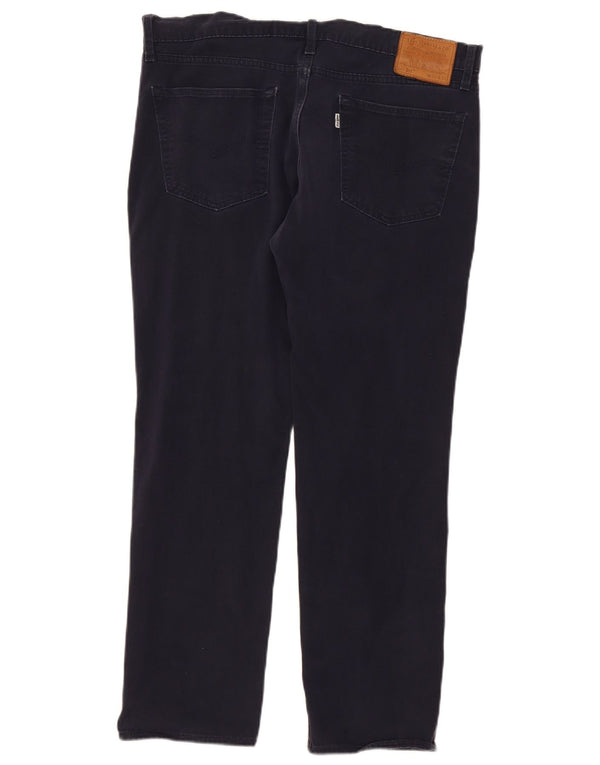 Levi's Hombre 511 Slim Jeans W36 L29 Algodón Azul Marino