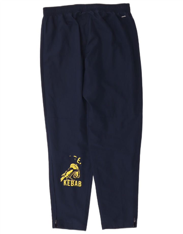 Adidas Pantalones De Chándal Gráficos Para Hombre Grande Azul Marino Poliéster