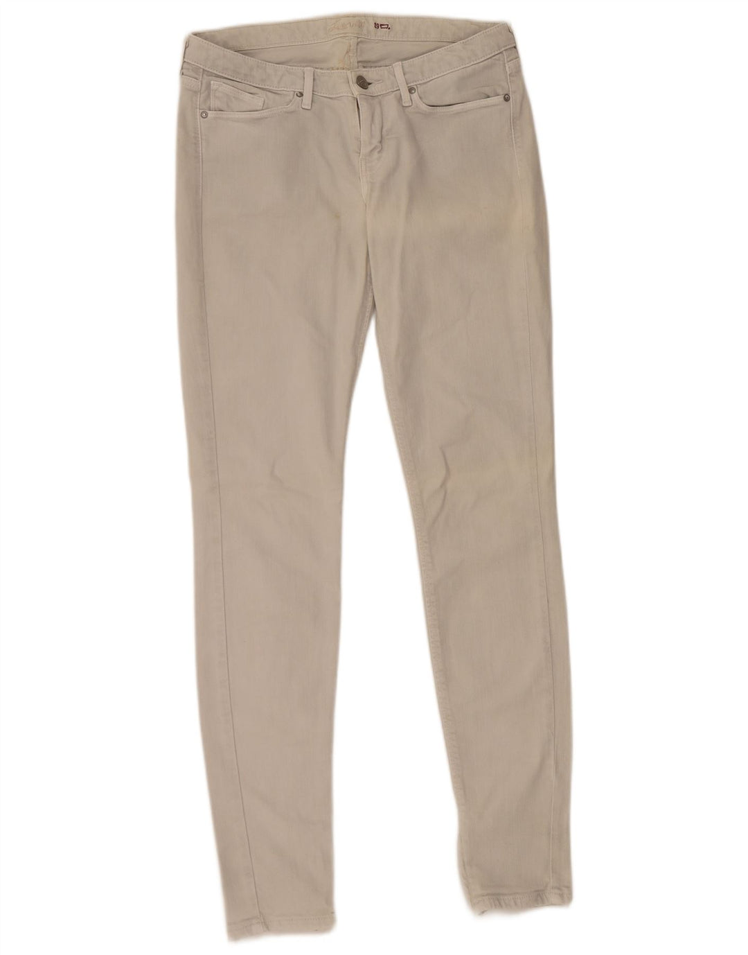 Vaqueros pitillo Levi's para mujer W29 L34 Algodón gris