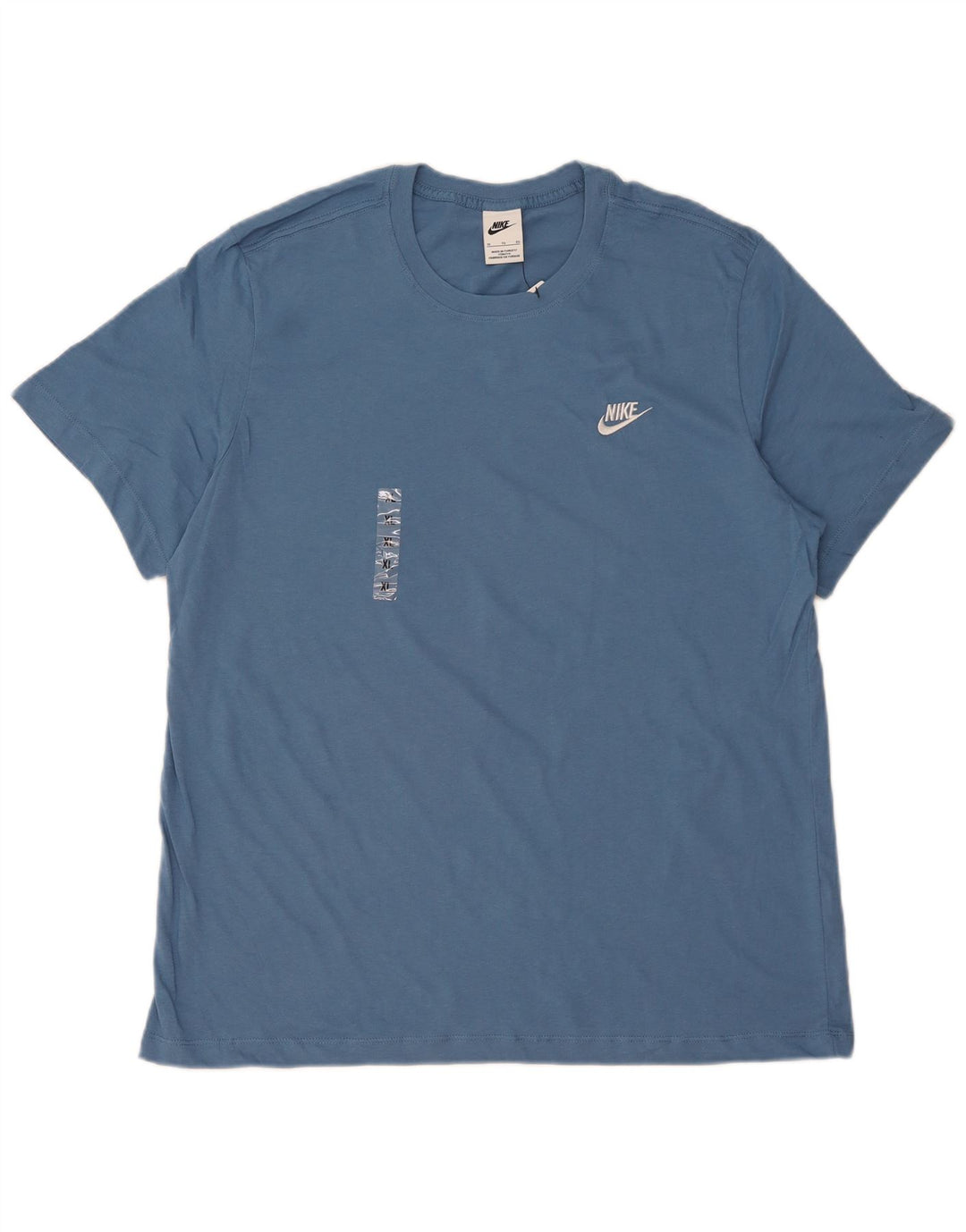 Camiseta Nike Hombre Top XL Azul Algodón