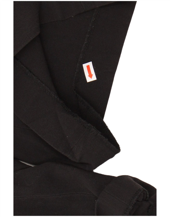 CALVIN KLEIN Pantalones chinos con corte de bota para mujer US 12 Large W34 L32 Negro