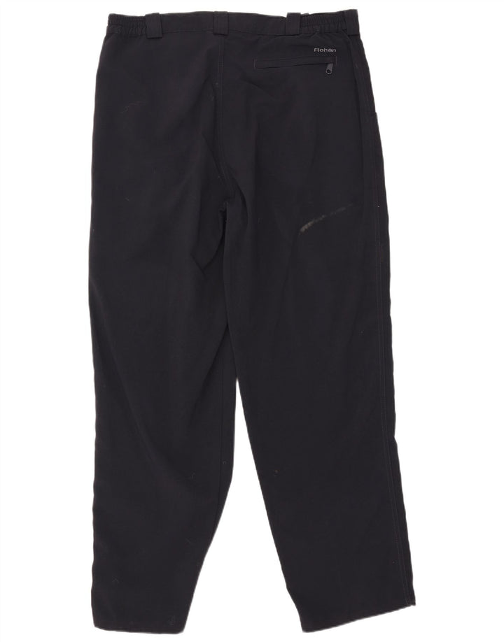 Rohan Mens Pegged Chino Pantalones W38 L31 Azul Marino