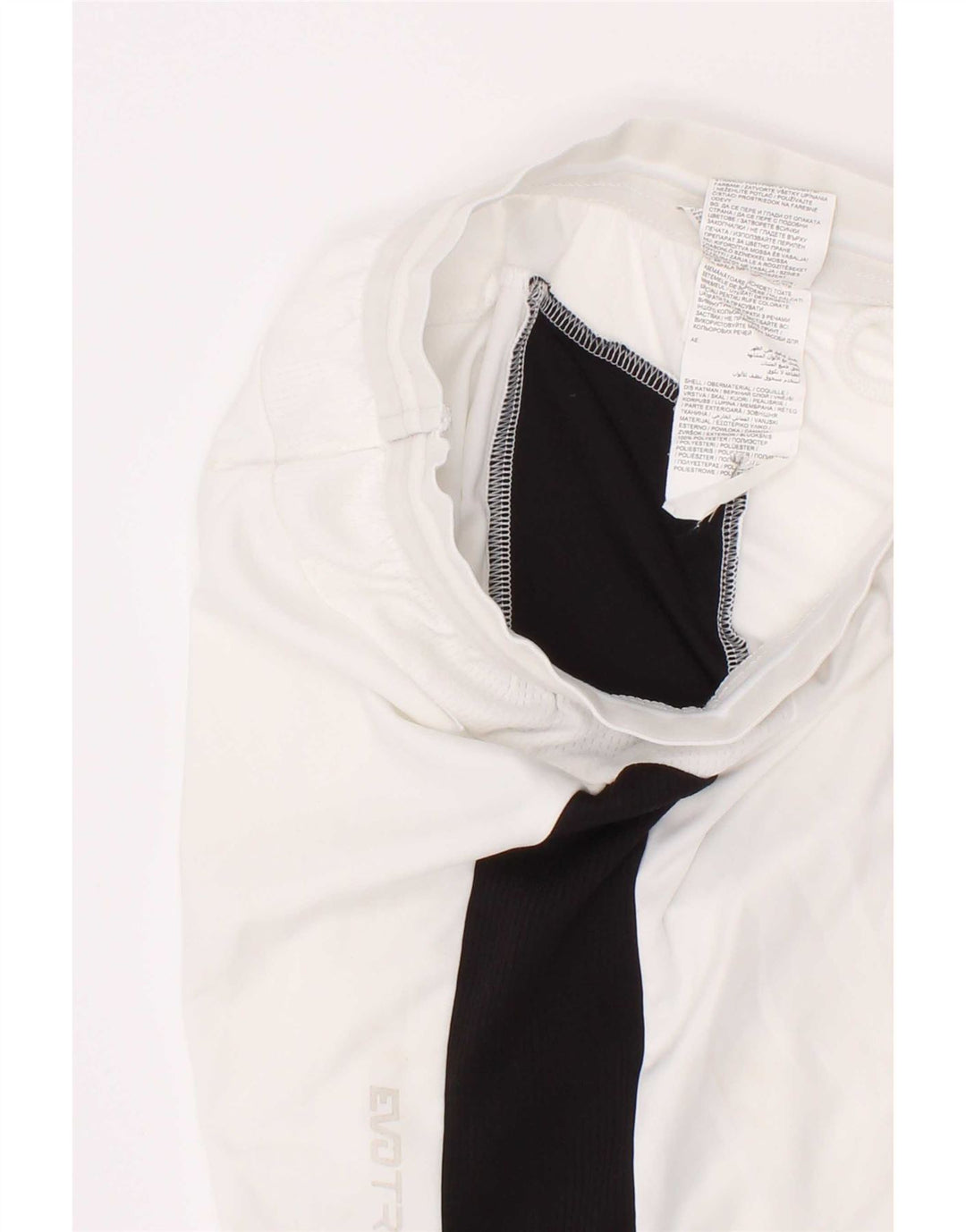 Puma Pantalones cortos deportivos para niño 7-8 años Blanco Poliéster color block