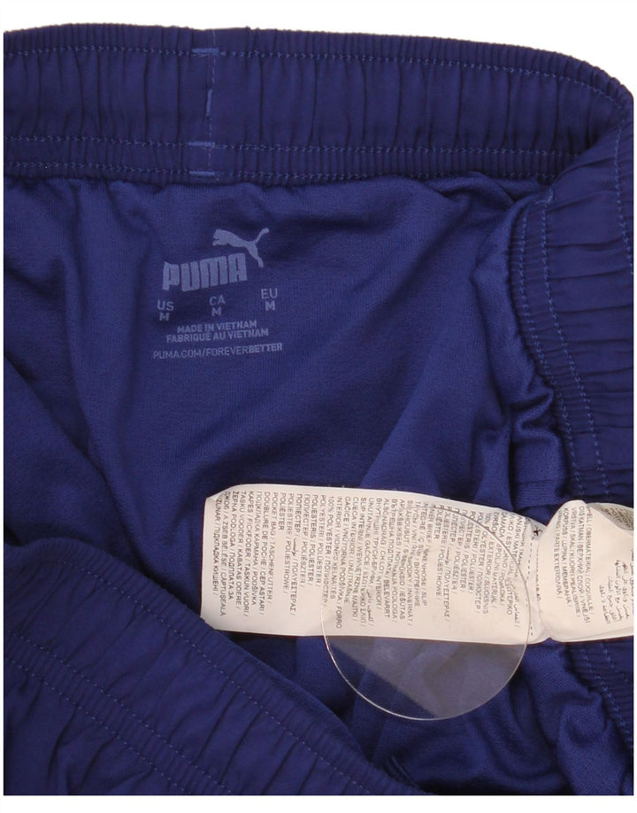 Pantalones Cortos Deportivos Puma Hombre Azul Medio Poliéster