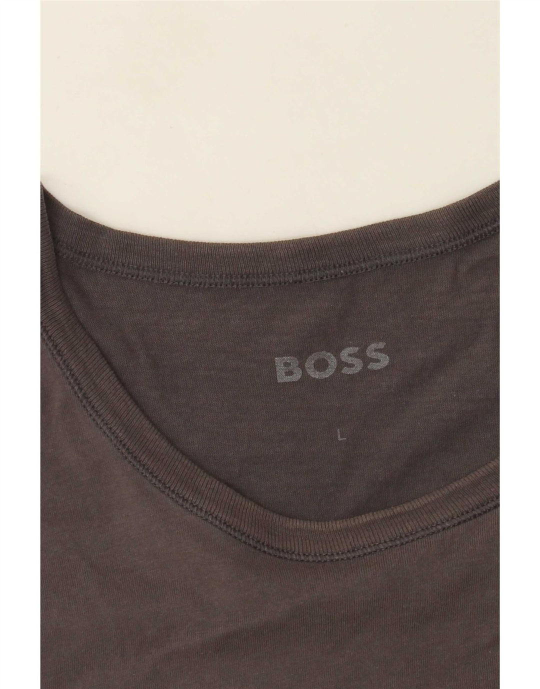 Hugo Boss - Camiseta para mujer, talla 40, talla grande, color gris