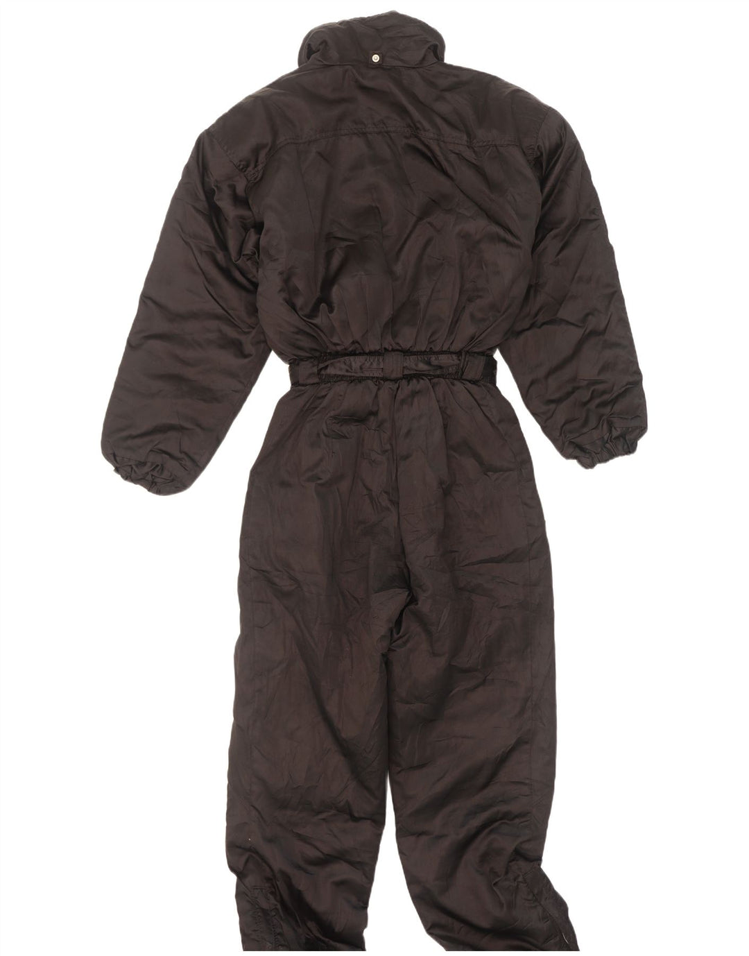 Mono de esquí vintage para mujer IT 46 Grande Negro
