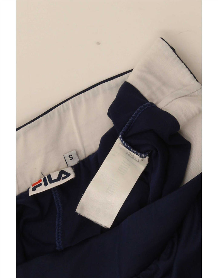 Fila Falda de tenis para mujer UK 10 Small Poliéster azul marino