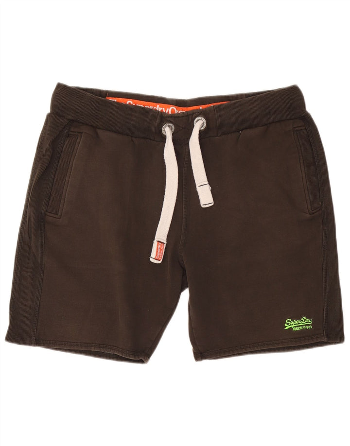 Superdry Shorts deportivos para hombre XL Algodón marrón