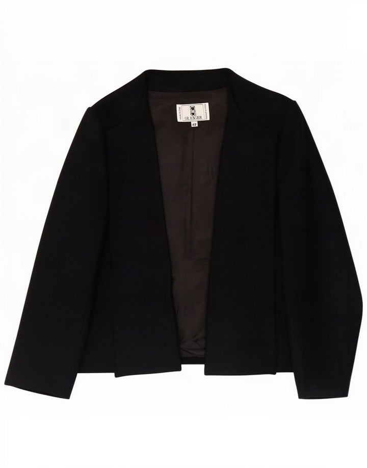 Chaqueta tipo blazer abierta para mujer Oliver IT 42 Azul marino mediano