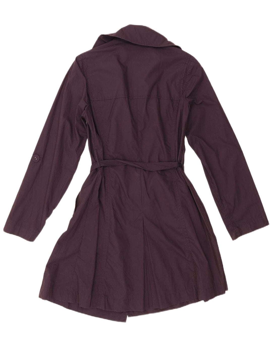 Marks & Spencer Gabardina para mujer Reino Unido 12 Algodón morado mediano
