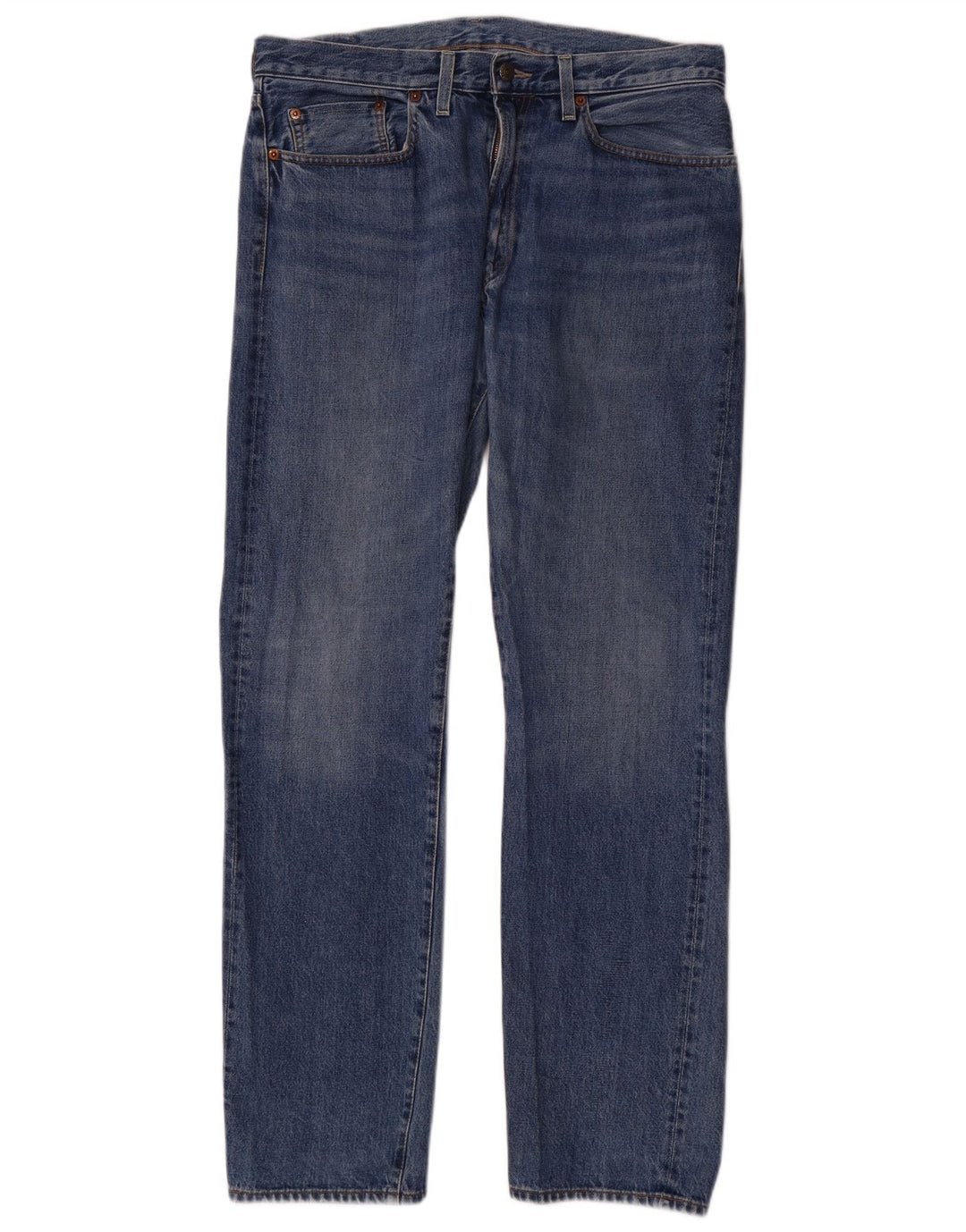 Vaqueros rectos Levi's para hombre W34 L32 Algodón azul