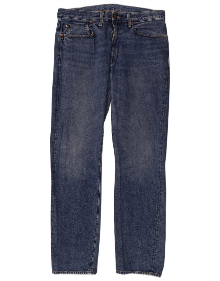 Vaqueros rectos Levi's para hombre W34 L32 Algodón azul