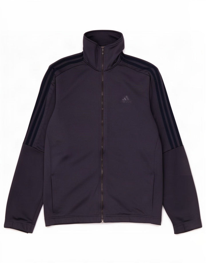 Adidas Mens Chándal Top Chaqueta Pequeña Azul Marino