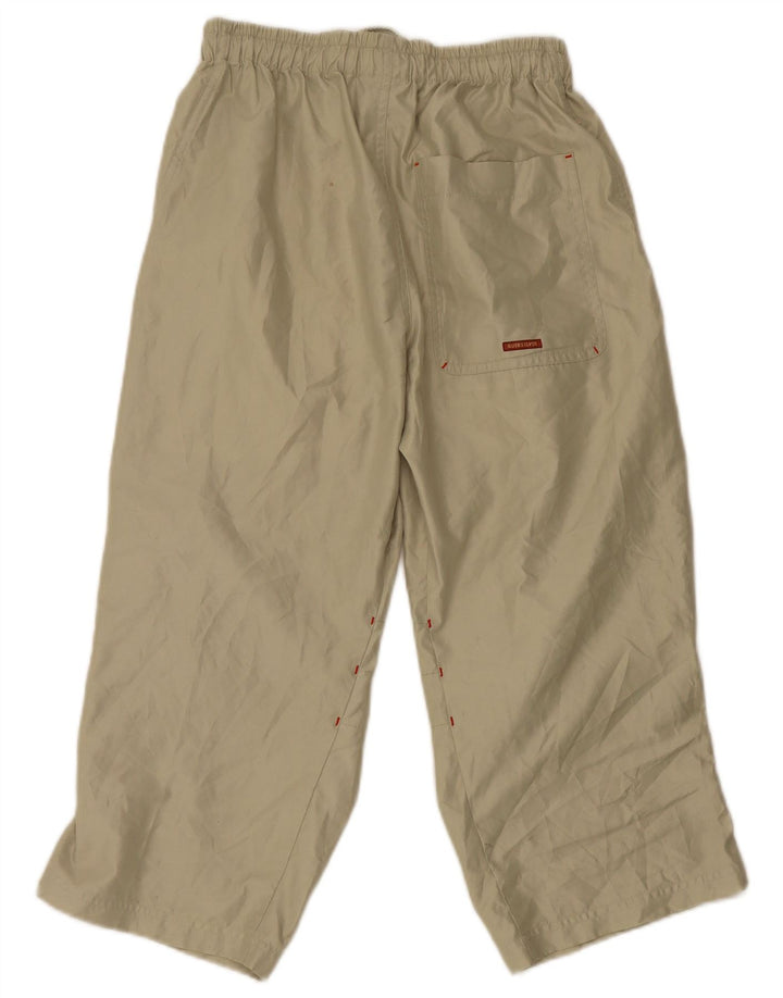Quiksilver Hombre Capri Chándal Pantalones Pequeños Poliéster Beige
