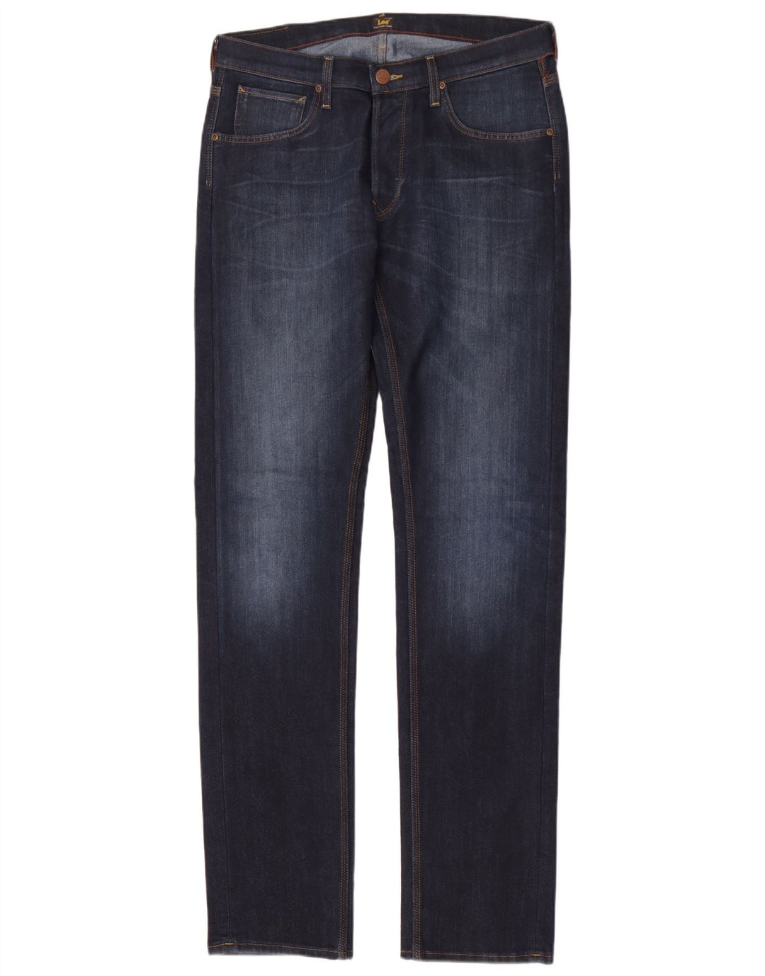Vaqueros Lee Daren Slim para Hombre W33 L36 Algodón Azul Marino