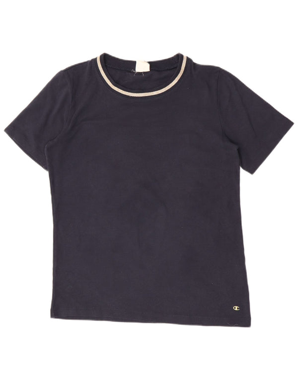 Champion Camiseta Easy Fit para Mujer UK 20 2XL Algodón Azul Marino