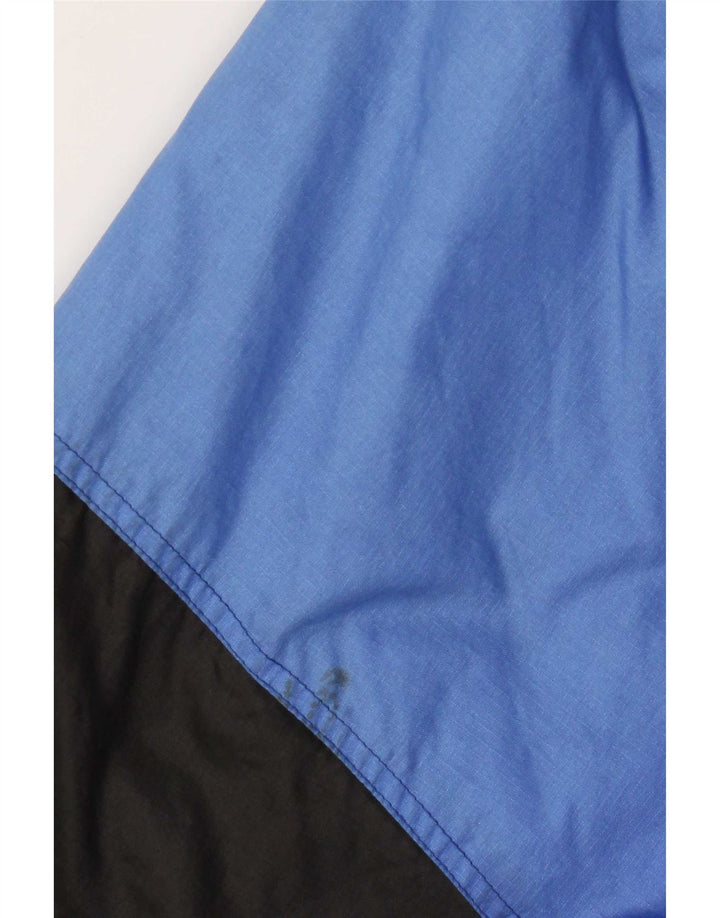 Chaqueta de esquí vintage para hombre Reino Unido 40 Bloque de color azul grande