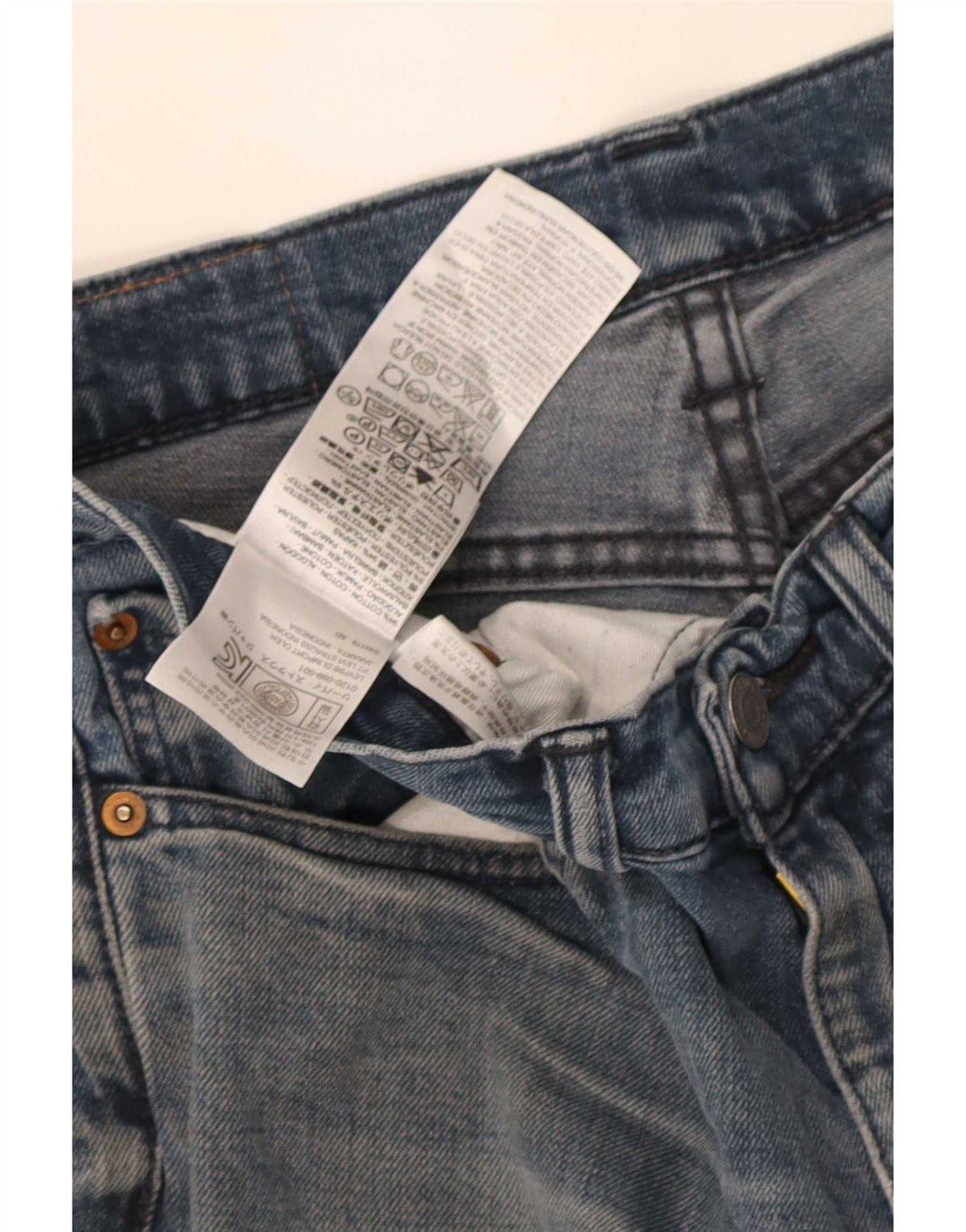 Vaqueros Levi's Hombre Slim W32 L32 Algodón Azul