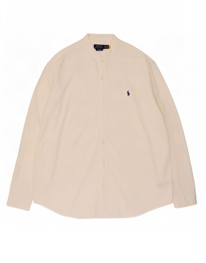 Camisa Polo Ralph Lauren Hombre 2XL Algodón Blanco
