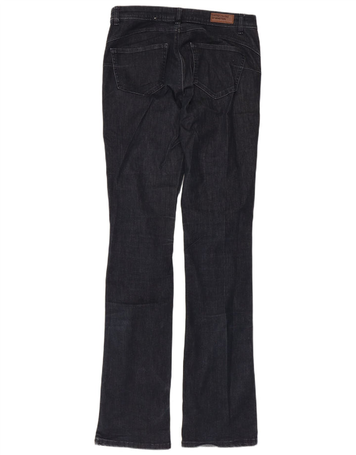 Vaqueros Bootcut Mujer Benetton W30 L34 Azul Marino
