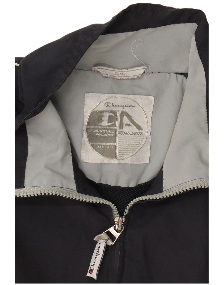 Champion Chaqueta de chándal para hombre, talla pequeña, color azul marino