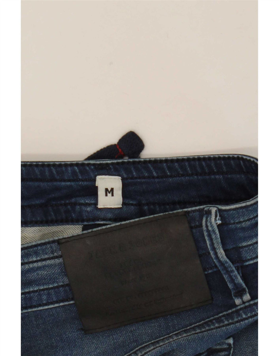 Jack & Jones Mens Loose Fit Denim Shorts Medium W32 Algodón Azul