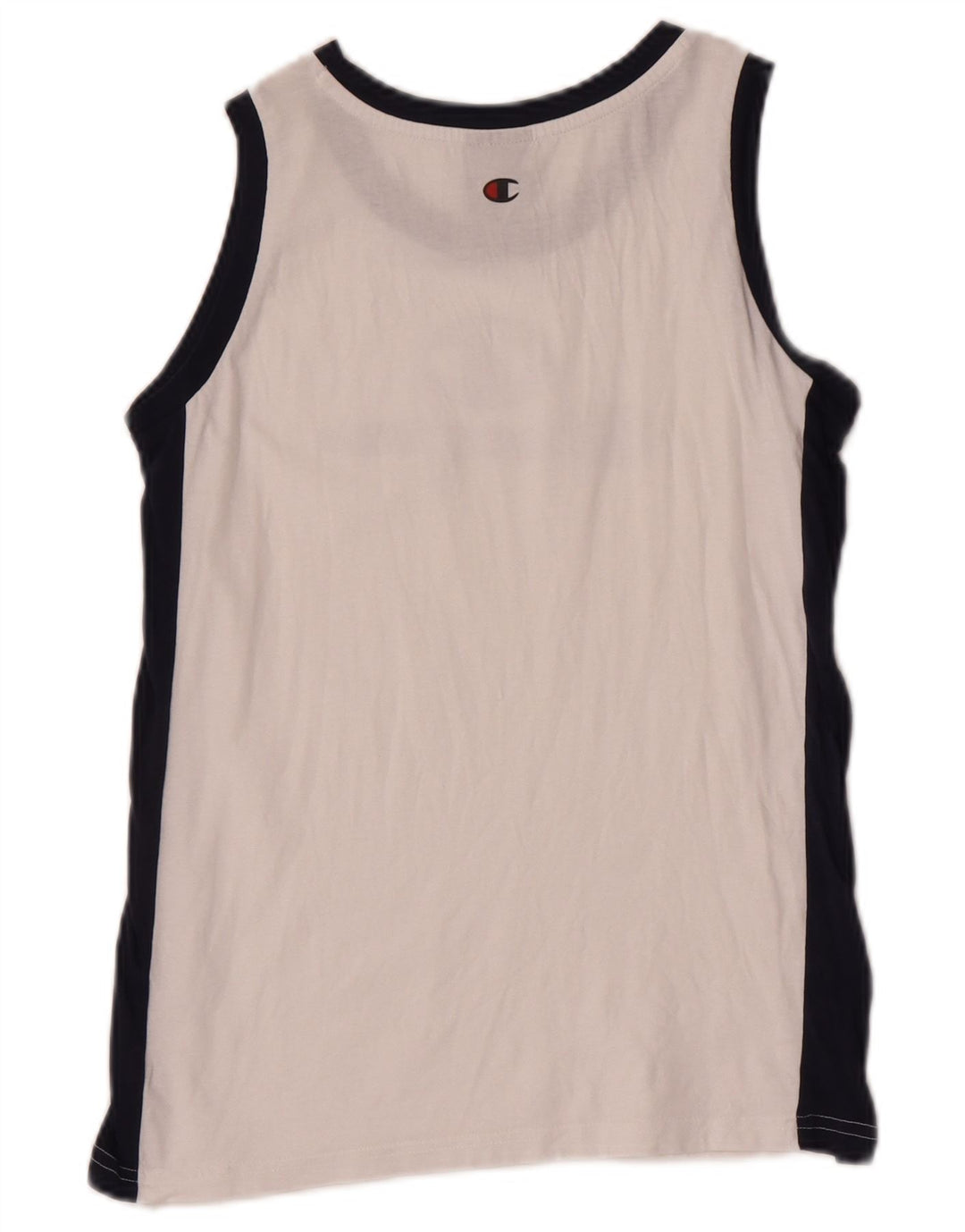 Champion Camiseta sin mangas estampada para niños 11-12 años Grande Color blanco