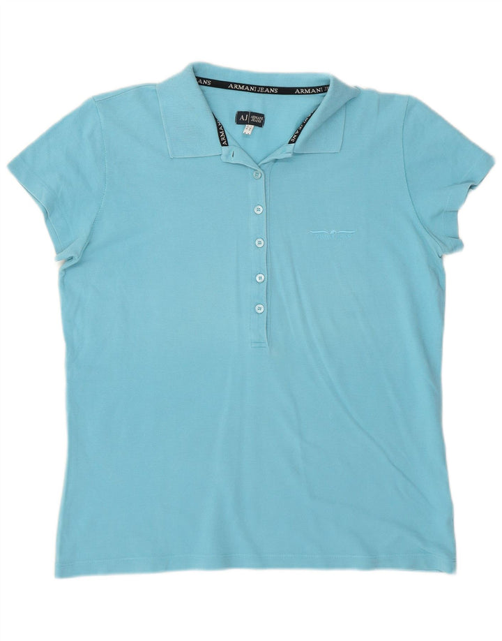 Armani Polo para mujer UK 44 Azul medio