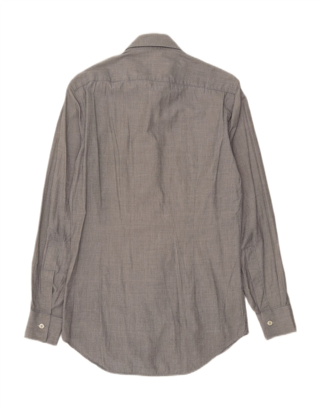 CALVIN KLEIN Mens Shirt SIze 38 15 Medium Grey Cotton Vintage Calvin Klein and Second-Hand Calvin Klein from Messina Hembry 