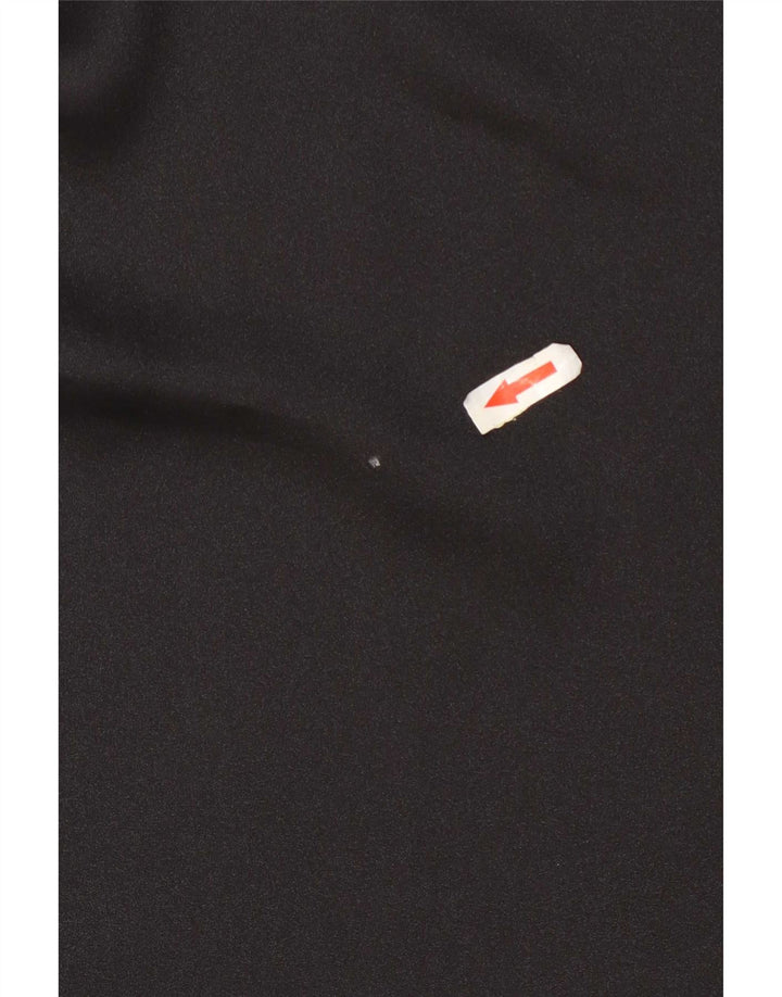 Zara Mujer Blusa Sin Mangas Top UK 10 Small Negro