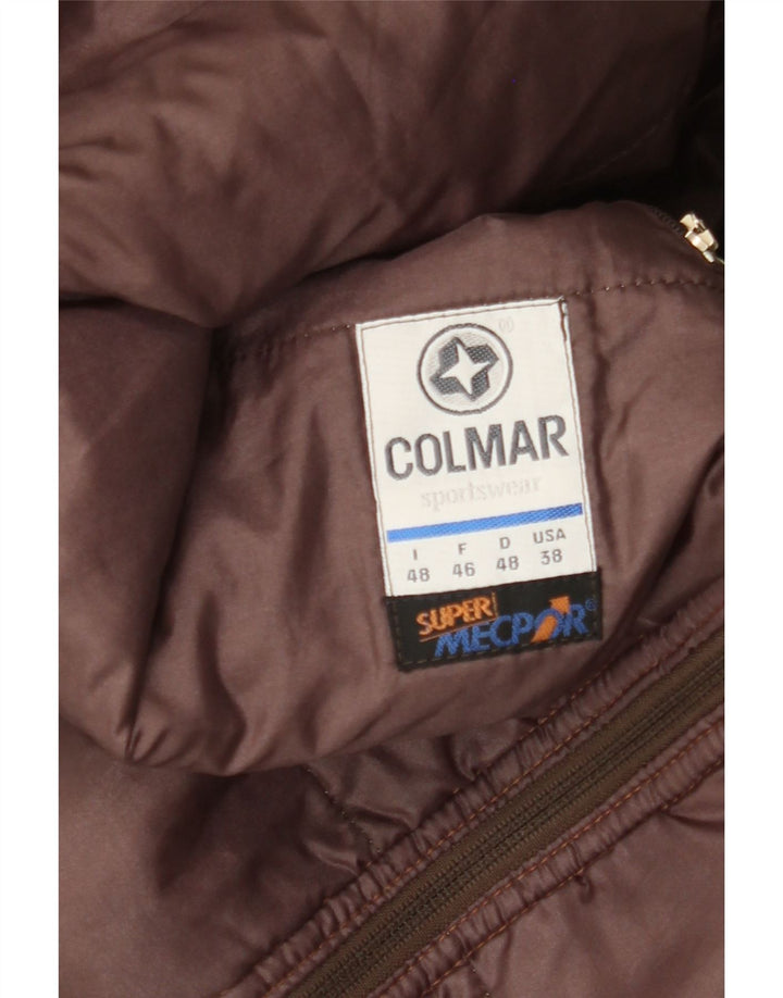 COLMAR Chaqueta de esquí holgada para hombre IT 48 Medium Green Colourblock