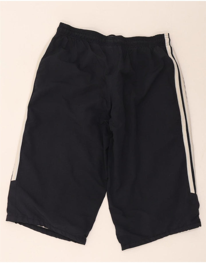 Adidas Mens Bermuda Sport Shorts Pequeño Negro Poliéster