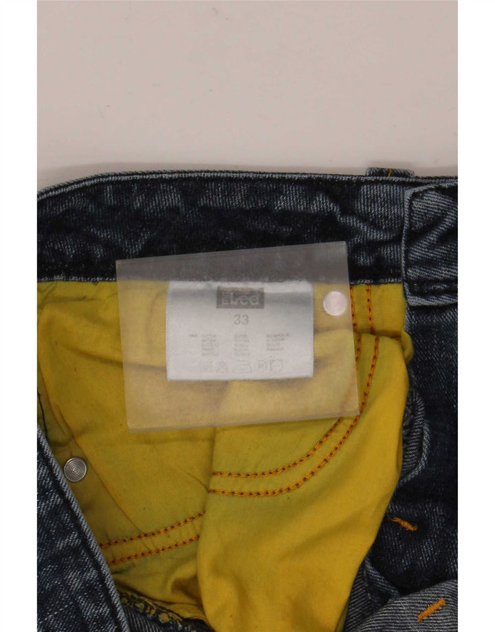 Pantalones cortos vaqueros Lee para hombre W33 de algodón azul medio