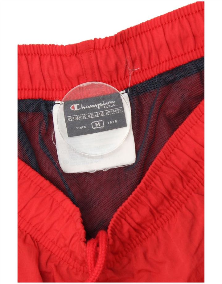 Champion Shorts deportivos para hombre color rojo medio