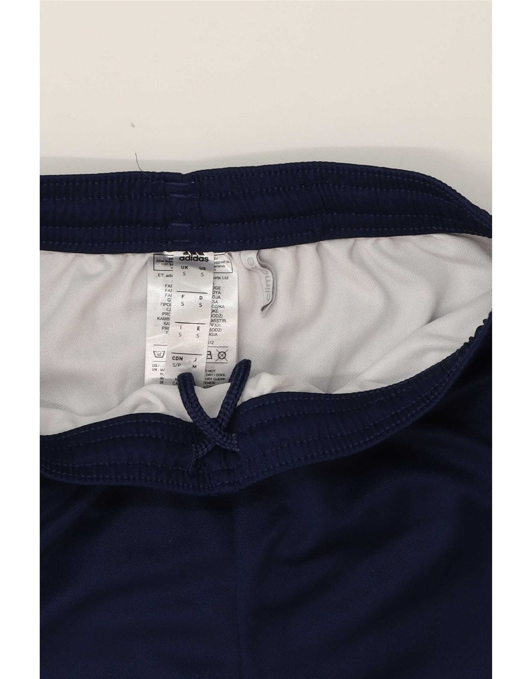 Adidas Mens Climalite Sport Shorts Pequeño Azul Marino Poliéster