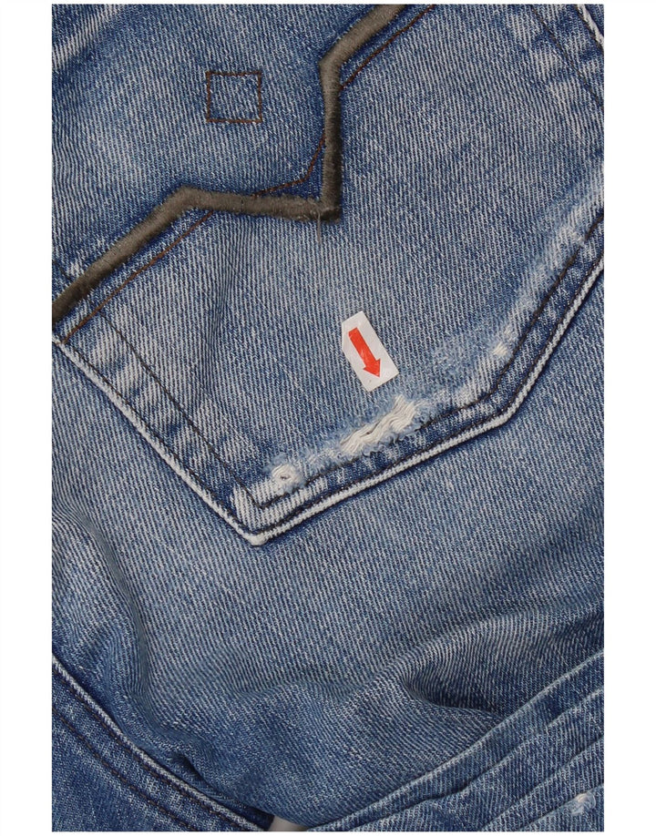 Diesel Mujer Vaqueros Bootcut Desgastados W31 L31 Azul