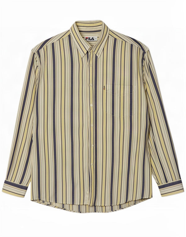 Camisa Fila Hombre 2XL Rayas Multicolor