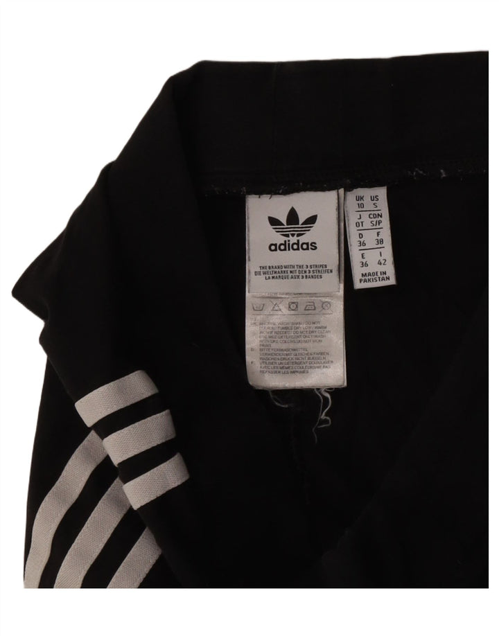 Adidas Leggings para mujer Reino Unido 10 Pequeño Algodón Negro
