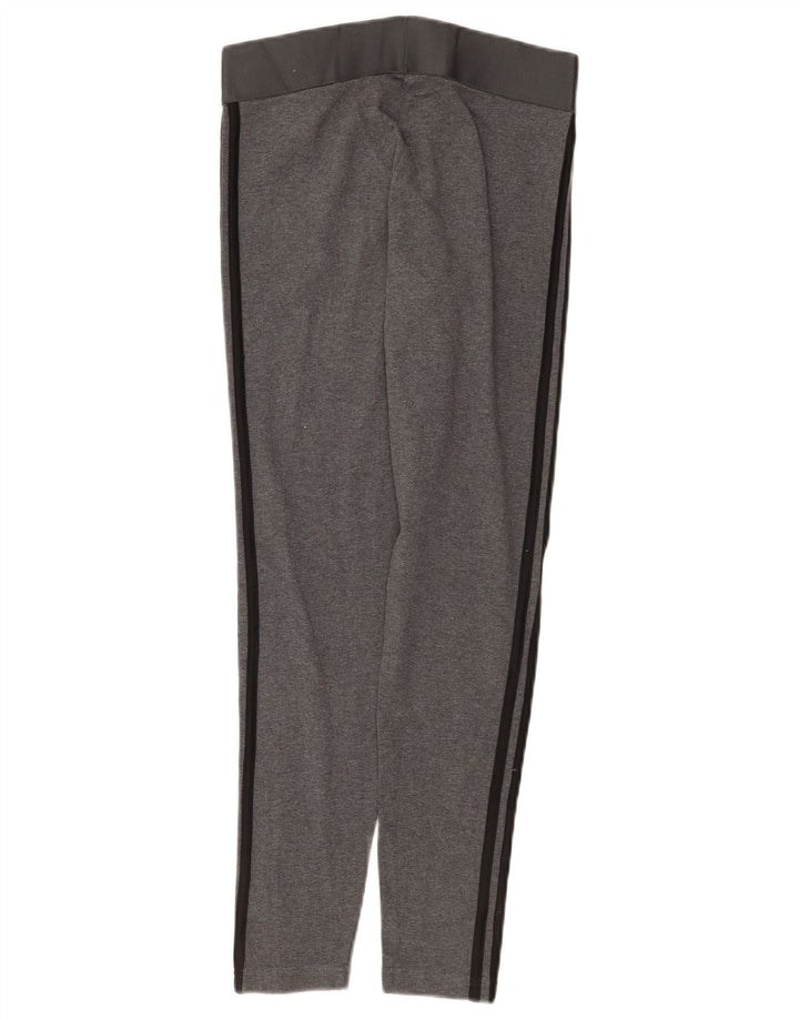 Adidas Leggings para mujer Reino Unido 12/14 Algodón gris medio