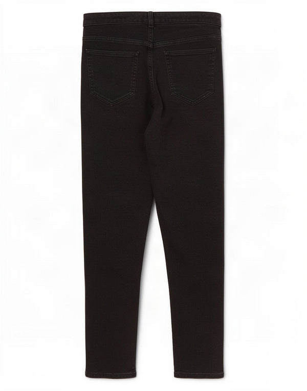 Marks & Spencer Vaqueros súper ajustados para mujer UK 40 Large W34 L30 Algodón negro