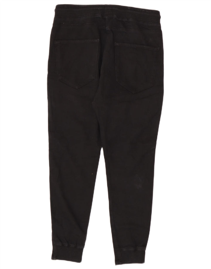 Zara Hombre Joggers Chinos Pantalones Medianos W31 L26 Negro