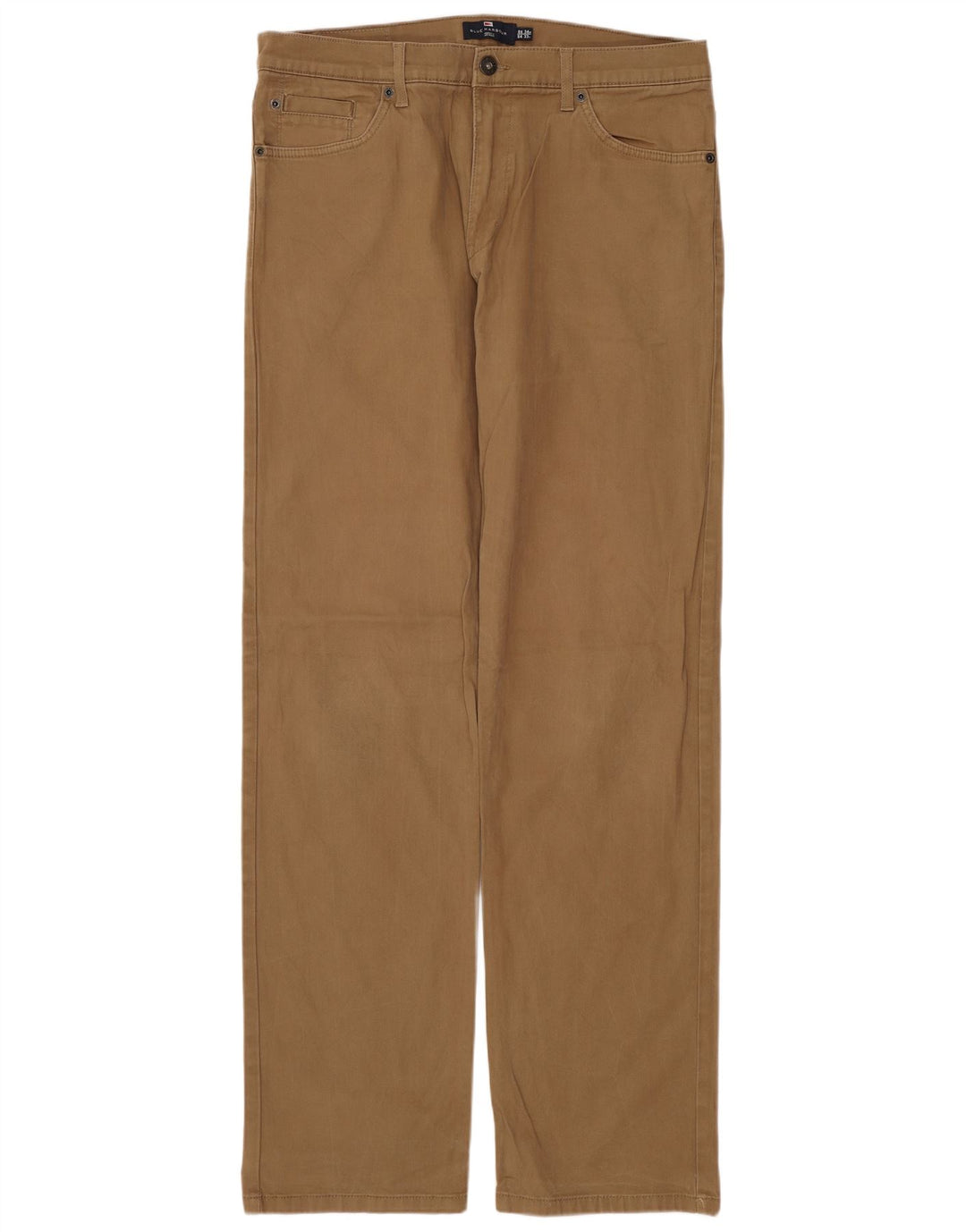 MARKS & SPENCER Pantalones casuales Blue Harbor para hombre W34 L33 Marrón