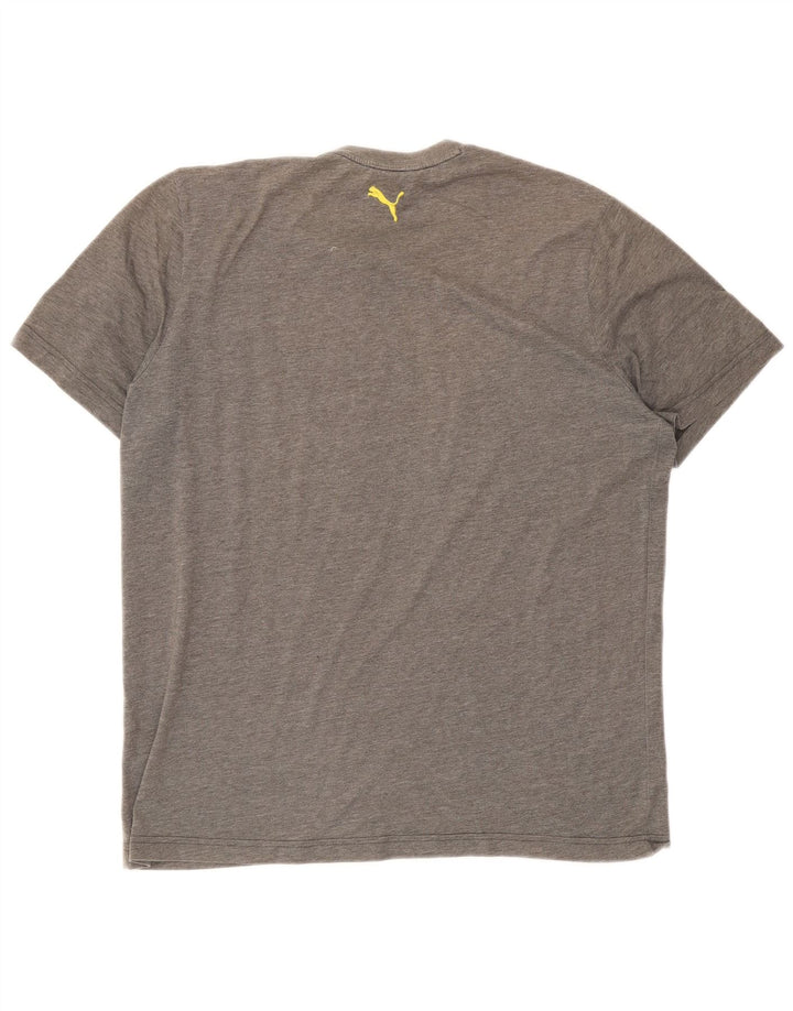 Puma Camiseta gráfica para hombre Top XL Gris
