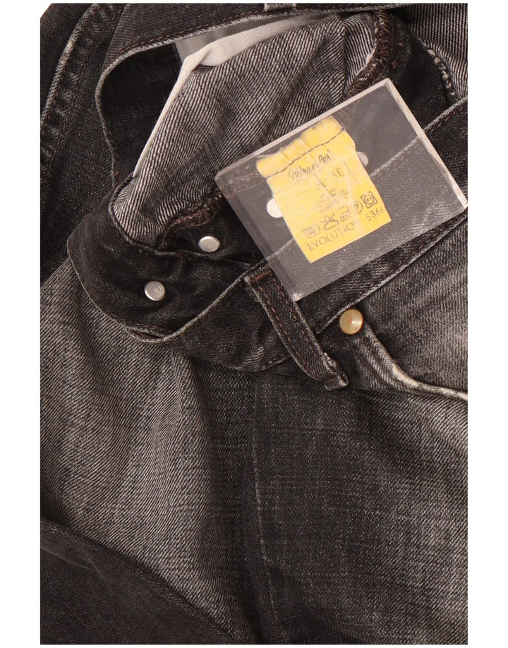 Wrangler Vaqueros rectos Evolution para hombre W31 L28 Black