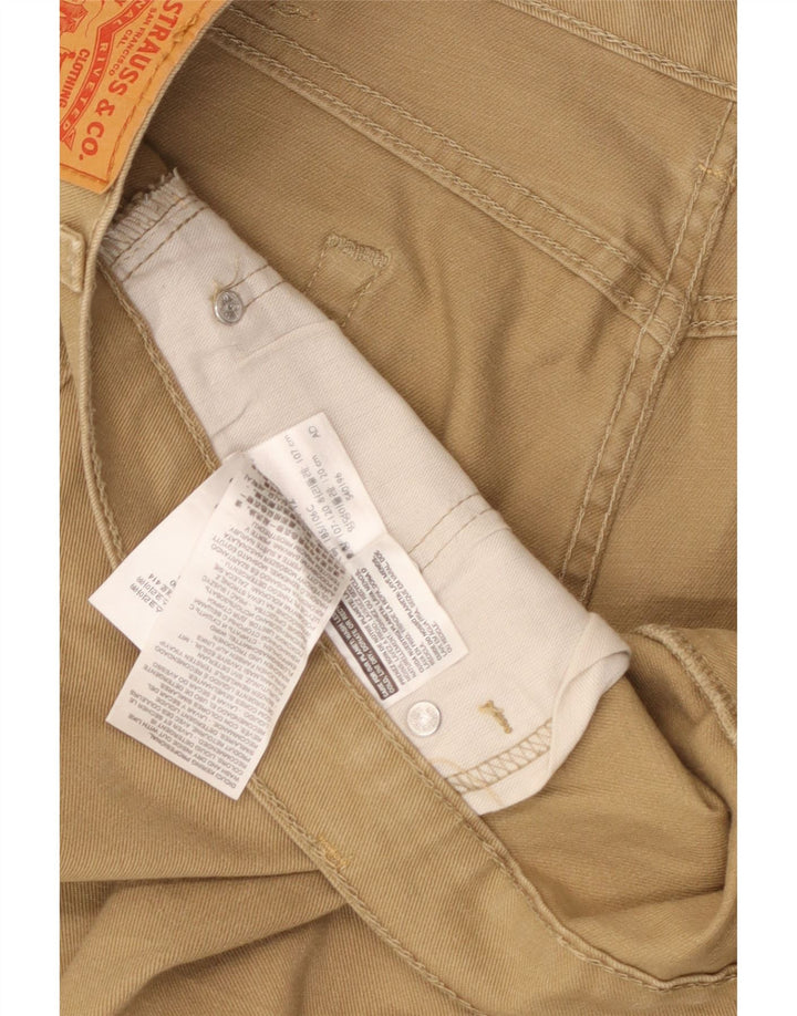 Levi's Mens 505 pantalones cortos de mezclilla W42 2XL algodón beige