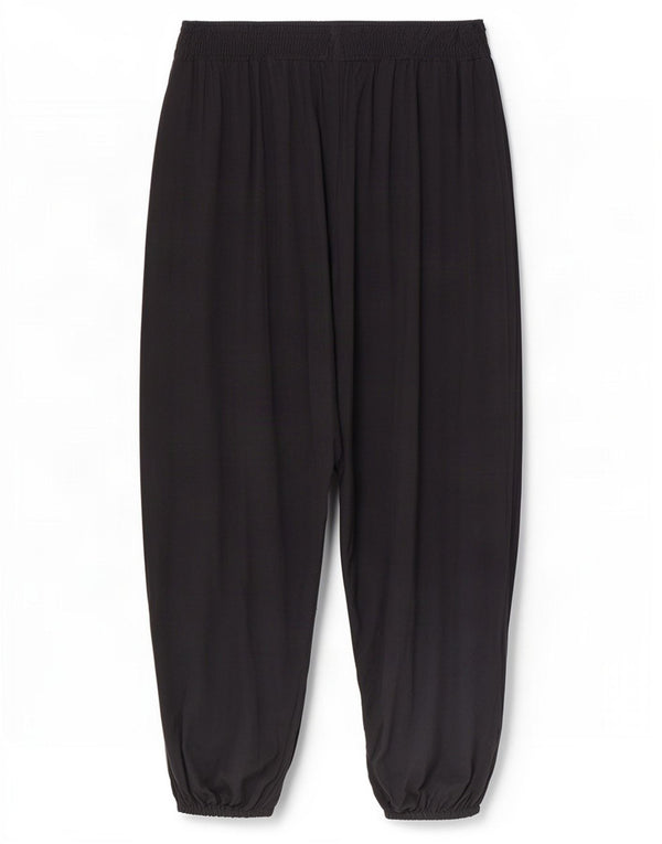 Marks & Spencer Pantalones Harem para Mujer Medianos W28 L26 Viscosa Negra